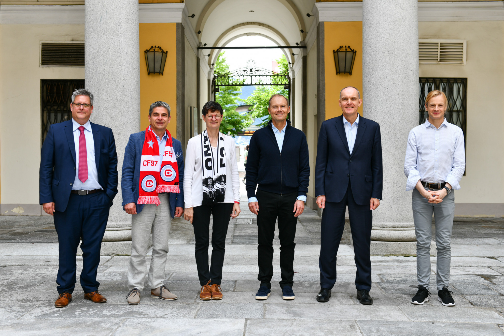 Casinò Lugano il palco del nuovo allenatore del football Club Lugano